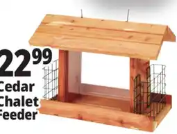 Ocean State Job Lot Cedar Chalet Feeder offer