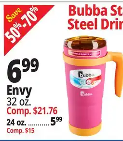 Ocean State Job Lot Envy Bubba Stainless Steel Drinkware offer