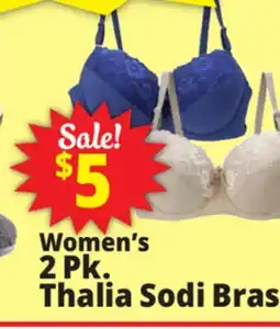 Ocean State Job Lot Women's 2 Pk. Thalia Sodi Bras offer