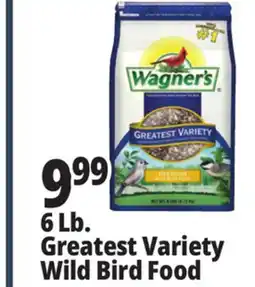 Ocean State Job Lot Wagner's Greatest Variety Deluxe Wild Bird Food 6 lbs offer