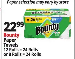 Ocean State Job Lot Bounty Paper Towels offer