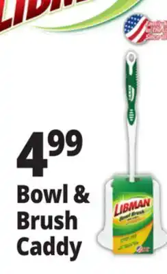 Ocean State Job Lot Libman Bowl Brush & Caddy 2 Piece offer