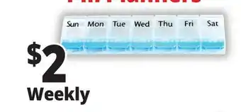 Ocean State Job Lot Weekly Pill Planner offer