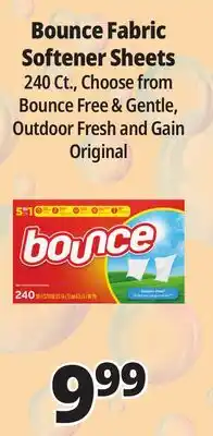 Ocean State Job Lot Bounce Free & Gentle Dryer Sheets 240 Count offer