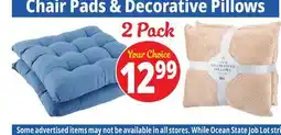 Ocean State Job Lot Chair Pads & Pillows offer