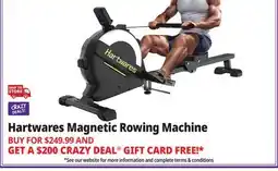 Ocean State Job Lot Hartwares Magnetic Rowing Machine offer