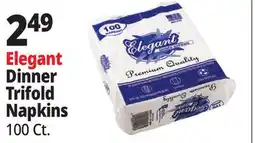 Ocean State Job Lot Elegant Paper Dinner Napkins 100-Count offer