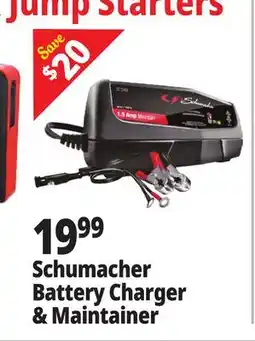Ocean State Job Lot Schumacher Battery Charger & Maintainer offer