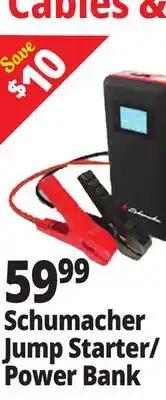 Ocean State Job Lot Schumacher Jump Start/Power Bank offer