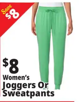 Ocean State Job Lot Women's Joggers Or Sweatpants offer