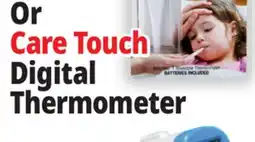 Ocean State Job Lot Care Touch Digital Thermometer offer