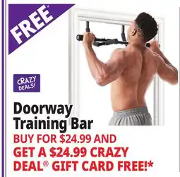 Ocean State Job Lot Doorway Training Bar offer