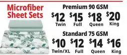 Ocean State Job Lot Microfiber Sheet Sets offer