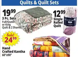 Ocean State Job Lot Quilt & Quilt Sets offer