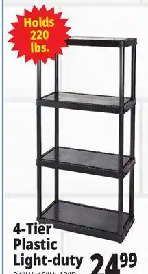 Ocean State Job Lot Extra Large Heavy Duty 4 Shelf offer