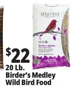 Ocean State Job Lot Harvest Birder's Medley Wild Bird Food 20 lbs offer