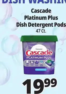 Ocean State Job Lot Cascade Platinum Plus Dishwasher Pods 47 Ct offer