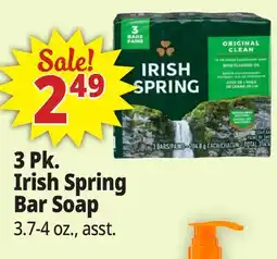 Ocean State Job Lot Irish Spring Original Clean Deodorant Bar Soap 3 Count offer