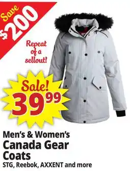 Ocean State Job Lot Men's & Women's Canada Gear Coats offer