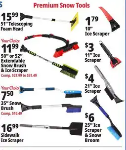 Ocean State Job Lot Premium Snow Tools offer