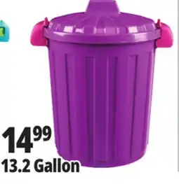 Ocean State Job Lot HemiCasa Large Clear Oscar Bin with Lid and Handles offer