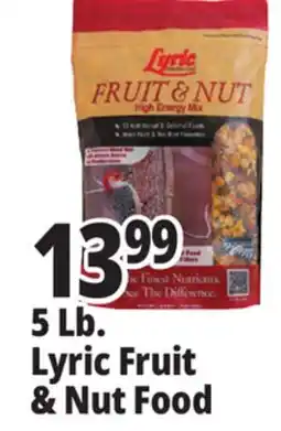 Ocean State Job Lot Lyric Fruit and Nut High Energy Wild Bird Food Mix 5 lbs offer