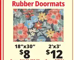 Ocean State Job Lot Rubber Doormats offer
