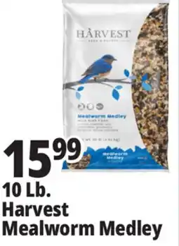 Ocean State Job Lot Harvest Seed & Supply Mealworm Medley Wild Bird Food 10 lb offer