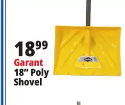 Ocean State Job Lot Garant 18 All Purpose Poly Snow Shovel with Steel Wear Strip offer