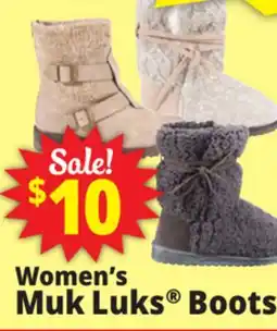 Ocean State Job Lot Muk Luk Boots offer