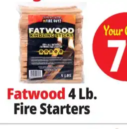 Ocean State Job Lot Fatwood Firestarter offer