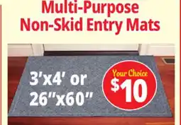 Ocean State Job Lot Multi-Purpose Non-Skid Entry Mats offer