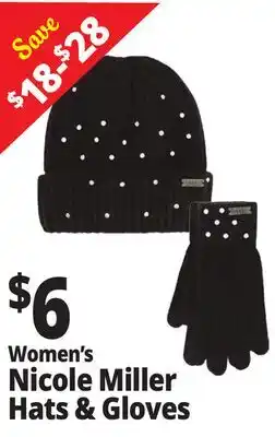 Ocean State Job Lot Women's Nicole Miller Hats & Gloves offer