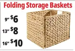 Ocean State Job Lot Folding Storage Baskets offer