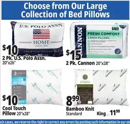 Ocean State Job Lot Large Collection of Bed Pillows offer