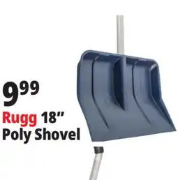 Ocean State Job Lot Rugg 18 Poly Shovel offer