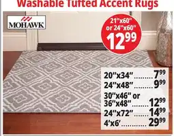 Ocean State Job Lot Washable Tufted Accent Rugs offer