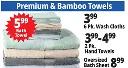 Ocean State Job Lot Premium & Bamboo Towels offer