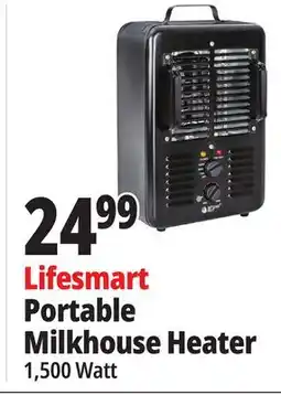Ocean State Job Lot Lifesmart Portable Milkhouse Heater offer