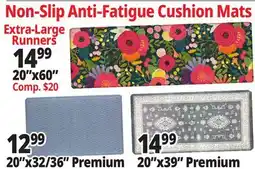 Ocean State Job Lot Anti-Fatiuge Mats offer