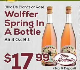 DeCicco & Sons Wolffer Spring In A Bottle offer