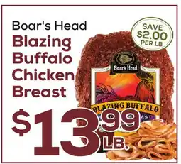 DeCicco & Sons Boar's Head Blazing Buffalo Chicken Breast offer
