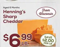 DeCicco & Sons Henning's Sharp Cheddar offer
