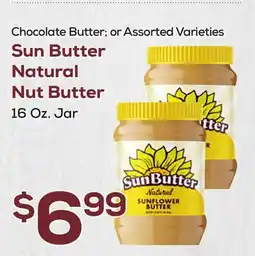 DeCicco & Sons Sun Butter Natural Nut Butter offer