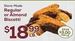 DeCicco & Sons Regular or Almond Biscotti offer