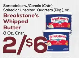 DeCicco & Sons Breakstone's Whipped Butter, 8 Oz. Cntr offer