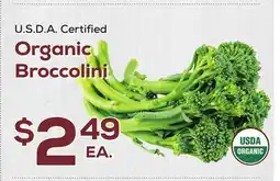 DeCicco & Sons Organic Broccolini offer
