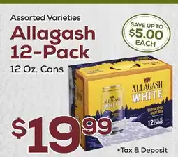 DeCicco & Sons Allagash 12-Pack offer