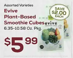 DeCicco & Sons Evive Plant-Based Smoothie Cubes offer