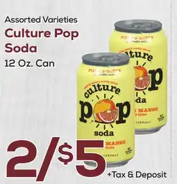 DeCicco & Sons Culture Pop Soda offer